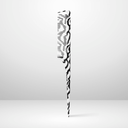 Peigne séparation Zebra Red By Kiss