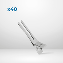 Lot 40 Pinces Locks Red By Kiss