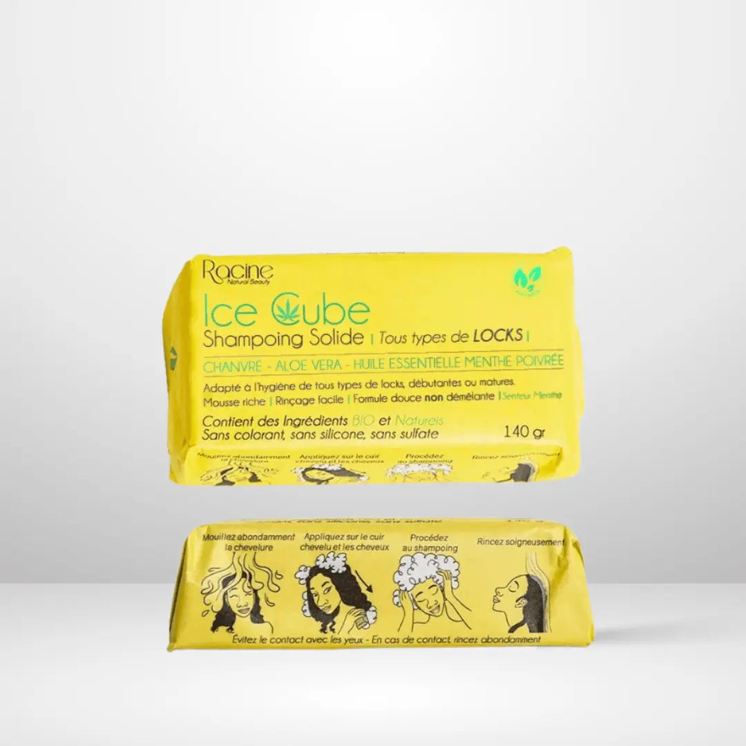 Shampoing solide Ice Cube au Chanvre, Aloe Vera & Menthe Poivrée – My  Pretty Locks
