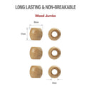 Perles Bois Jumbo Red By Kiss