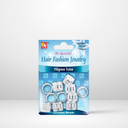 Filigree Tube Argent x10 My Pretty Locks