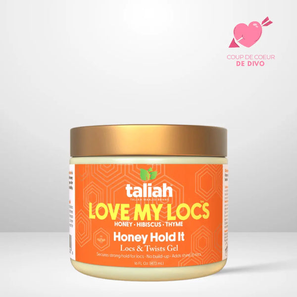 Honey Hold It Strong Hold Gel Locks with Thyme, Hibiscus &amp; Honey